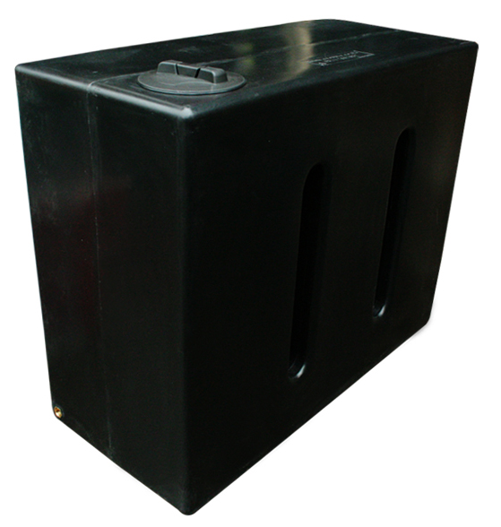 Marble Effect 1050 Litre Rainwater Tank in Black