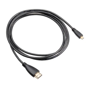 1.8M HDMI Micro Video Cable M-to-M Digital Cable For Smartphone