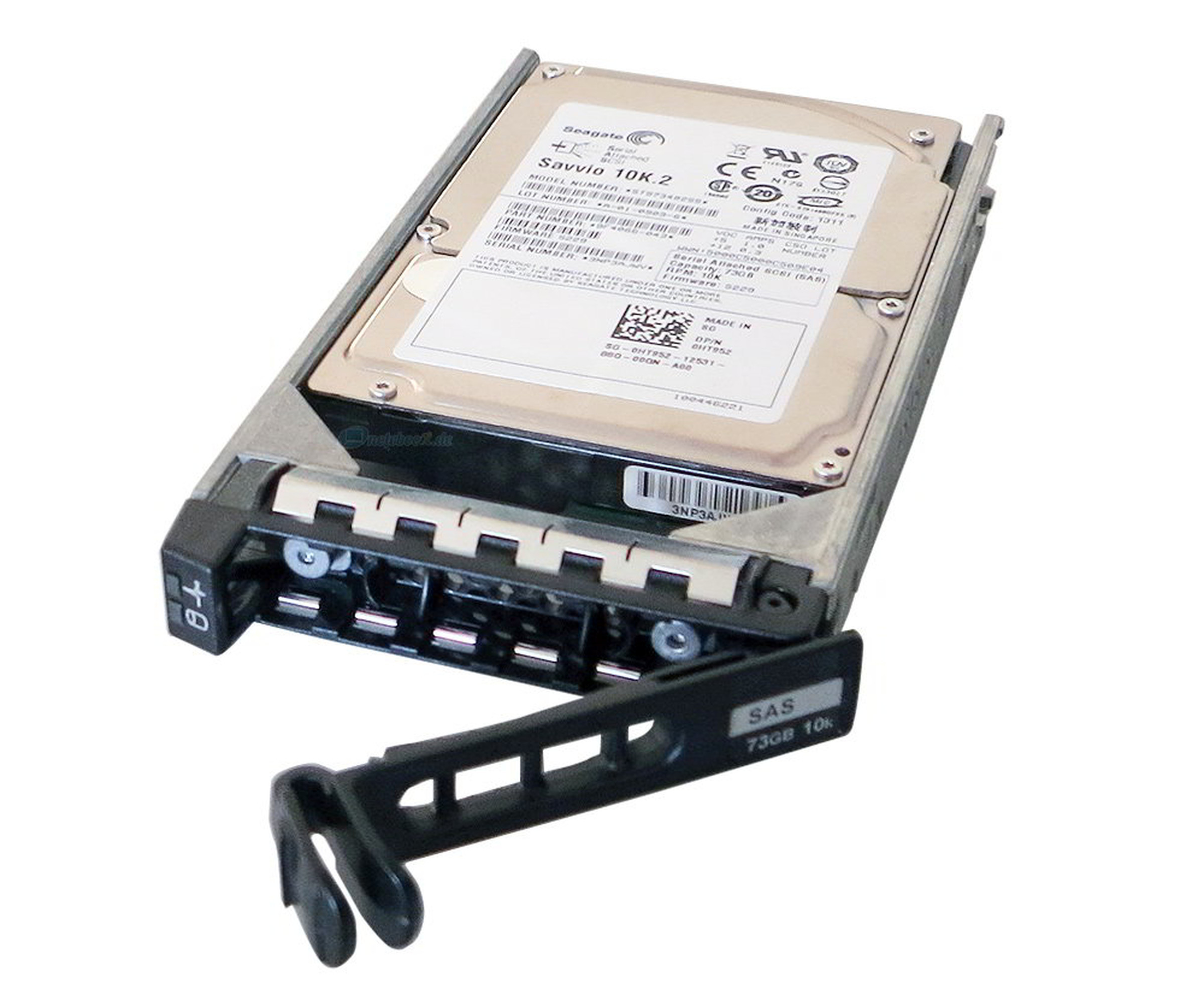 Dell HT952 - Festplatte - 73 GB - 10000 rpm - 2.5