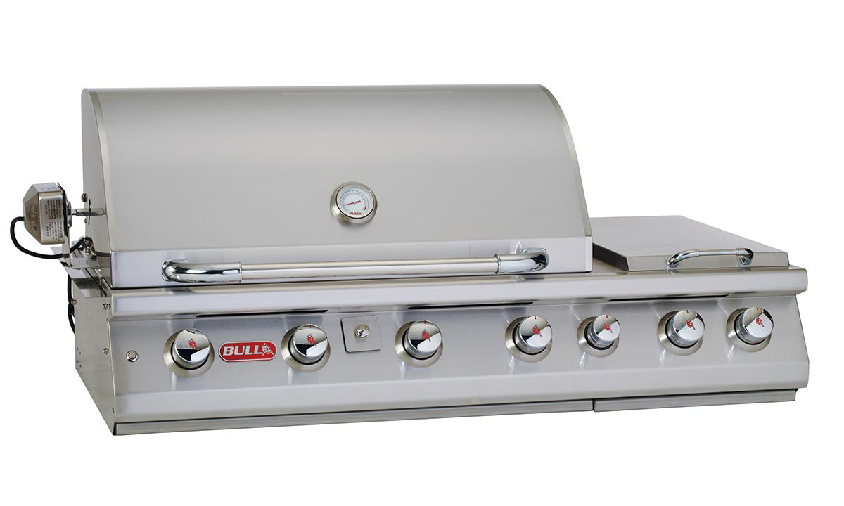Bull 7 Burner Premium Grill Built-In Gas BBQ (Natural Gas)