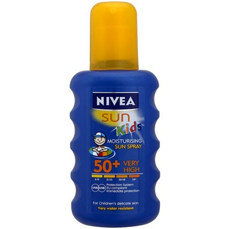Nivea Sun Kids Moisturising Sun Spray SPF 50+ 200ml