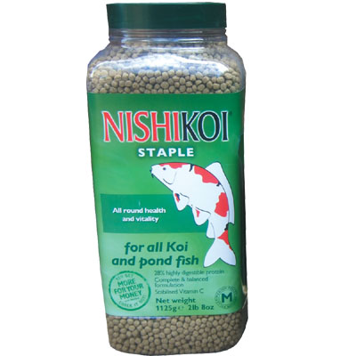 Nishikoi Staple 1250g Food Pellets (Medium)