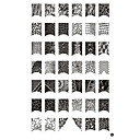 42 Pattern Nail Art Stamp Stamping Image Template Plate