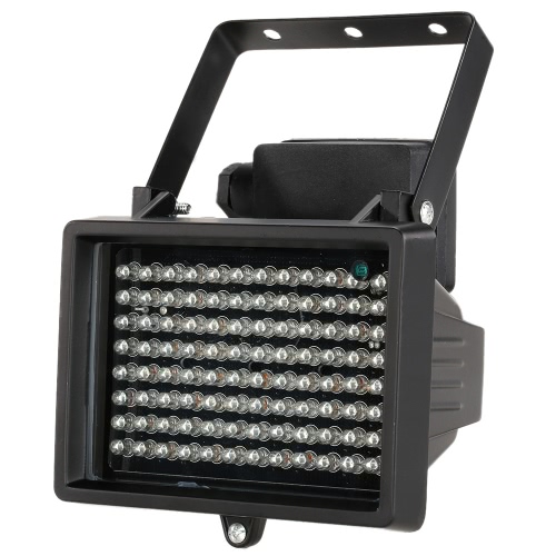 96 LEDS IR Illuminateur Tableau infrarouge Lampes de vision nocturne extérieure étanche pour caméra de sécurité CCTV