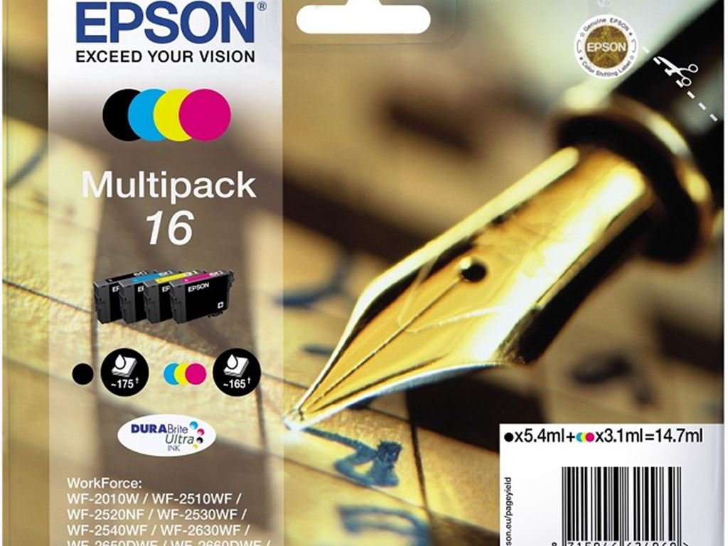 Epson Ink/16 Pen+Crossword CMYK