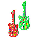 Electric Mini Musical Guitar with 12 Tunes(Powered by 2AA,Assorted Colors)