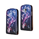 Colorful Small Flower Pattern PU Leather Full Body Case for Samsung Galaxy S3 mini I8190