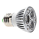 Dimmable E27 3W 270-300LM 6000-6500K Natural White Light LED Spot Bulb (220V)