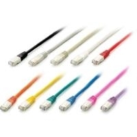 Equip - Patch-Kabel - RJ-45 (M) - RJ-45 (M) - 10,0m - SFTP - CAT 6a - IEEE 802,5 - gepresst, verseilt - Schwarz (605696)