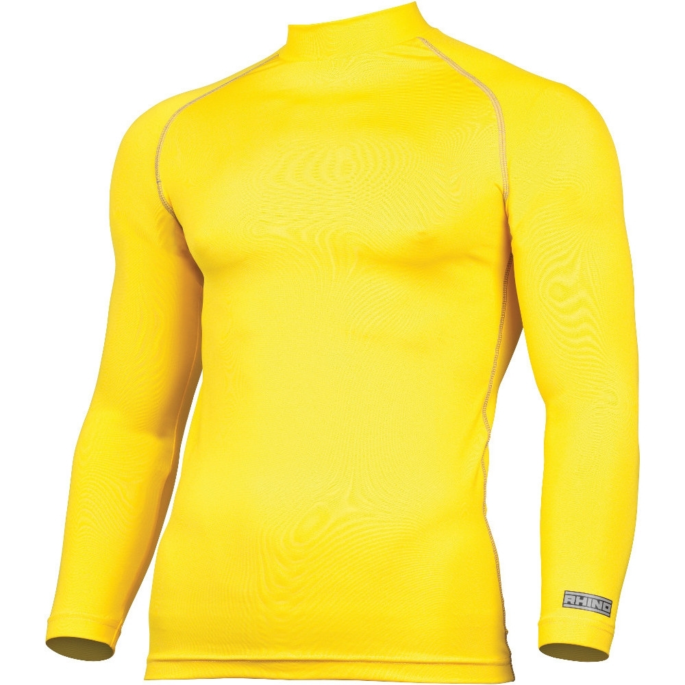 Rhino Mens Lightweight Quick Dry Long Sleeve Baselayer Top L/XL - (Chest 46/48')