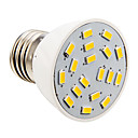 E27 4W 18xSMD 5730 280LM 2500-3500K Warm White Light LED Candle Bulbs with PVC Shell (AC 110/220V)