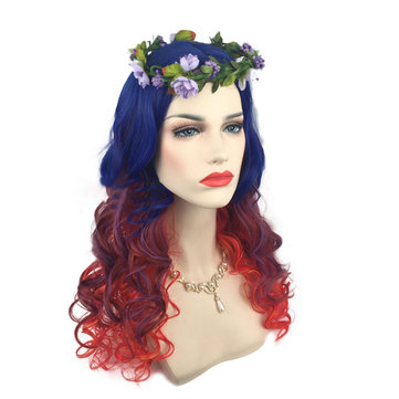 Gradient Long Wavy Synthetic Wigs