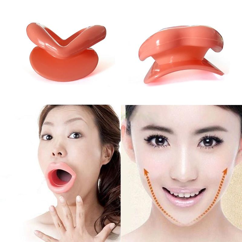 Face Slimmer Exercise Mouth Piece Muscle Anti Wrinkle Lip Trainer Mouth Massager Exerciser Mouthpiece Beauty Essential Face Care free shippi