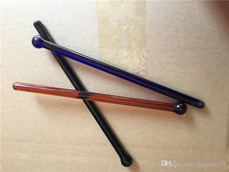 ECO friendly Hot Bar hotel supplies multifunctional coffee Drink Juice Colorful Glass stirring rod