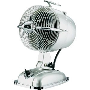 CasaFan Tischventilator Retrojet Silber 24 W (Ø x H) 18.2 cm x 32 cm Silber, Chrom (301503)