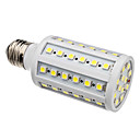 E27 10W 60x5050SMD 630LM 6000K Natural White Light LED Corn Bulb (220-240V)