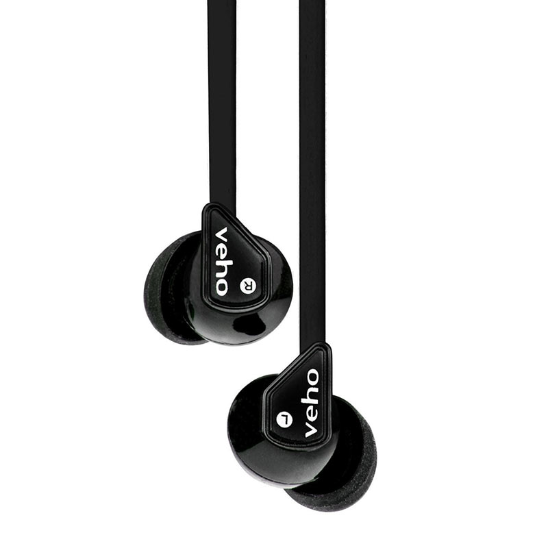 Veho Z-1 In-Ear Noise Isolating Headphones (Black)