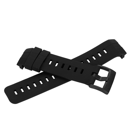 Outdoor Waterproof Rubber Watch Band Men's Watch-strap Steel Buckle for Suunto Spartan 3V