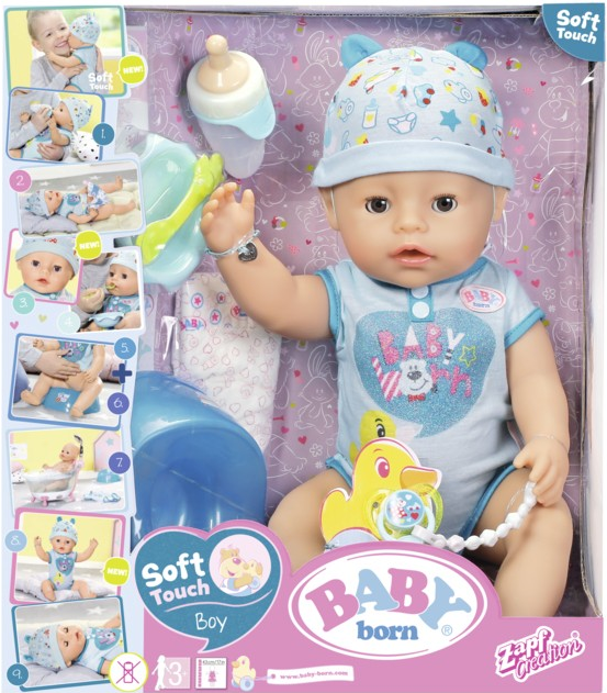 Zapf BABY born Soft Touch Boy (824375)