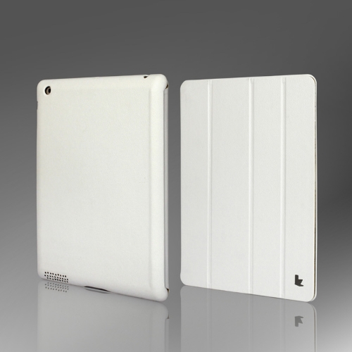 Smart Cover Protective Case magnetische stehen für neue iPad 4/3/2-Wake-Up/Sleep-weiss