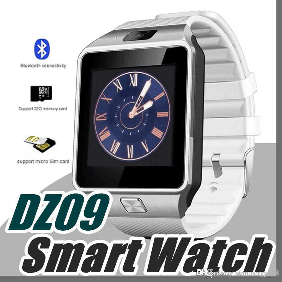 10X DZ09 Smart Watch GT08 A1 U8 Wrisbrand Android iPhone For SIM Intelligent Mobile Phone Watch Sleep State Smart watch Retail Package B-BS