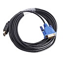 HDMI mâle vers VGA Male Cable (Compatible avec l'appareil) pour le home cinéma (5 m)