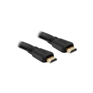 DeLOCK High Speed HDMI with Ethernet - Video-/Audio-/Netzwerkkabel - HDMI - 28 AWG - HDMI, 19-polig (M) - HDMI, 19-polig (M) - 2 m (82670)