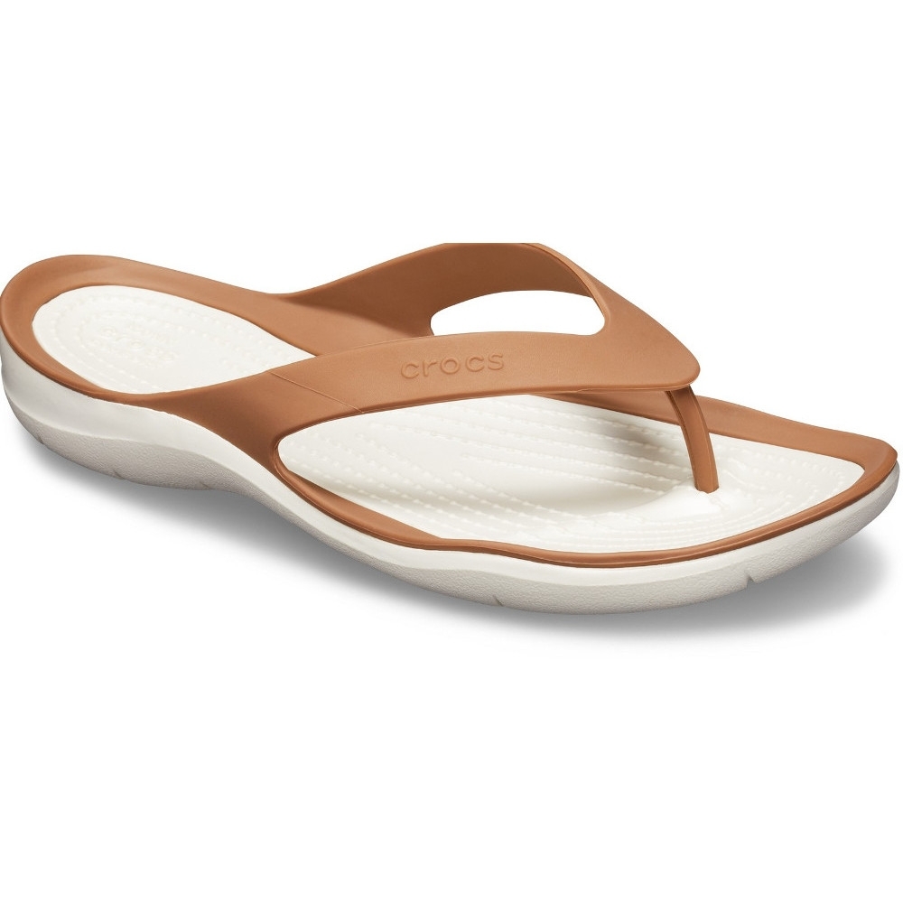 Crocs Womens Swiftwater Slip On Lightweight Flipflop Sandals UK Size 7 (EU 39.5)