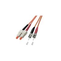 Good Connections Alcasa GOOD CONNECTIONS - Patch-Kabel - ST (M) - SC (M) - 1 m - Glasfaser - 50/125 Mikrometer - OM2 (LW-801TC)