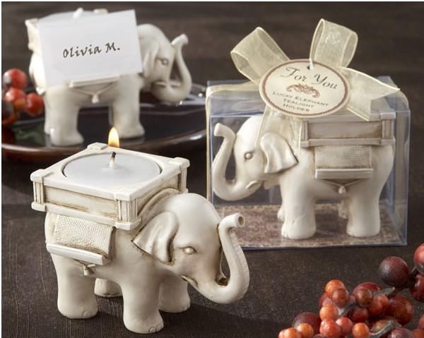 Free Shipping Lucky Elephant Candles Holder Tea Light Candles Holder Wedding Birthday gifts with tealight 200pcs