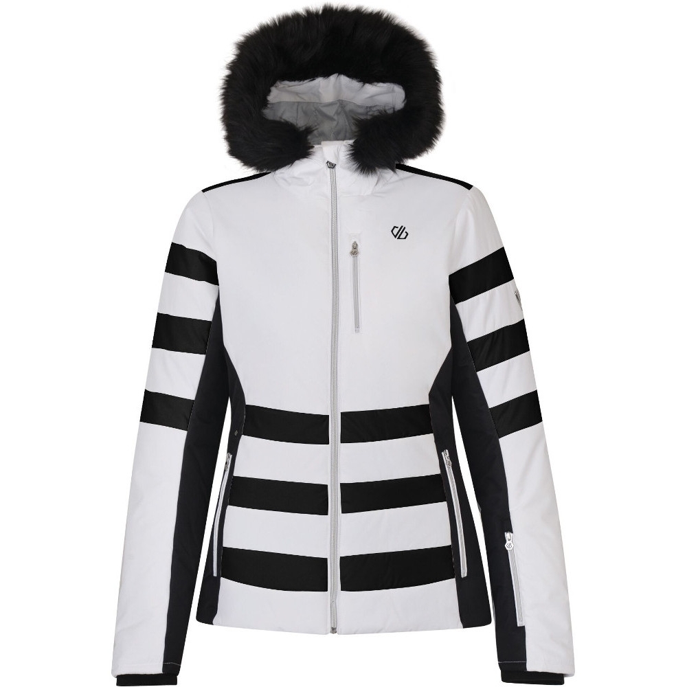 Dare 2b Womens Snowglow Waterproof Breathable Durable Jacket UK Size 10- Chest Size 34' (86cm)