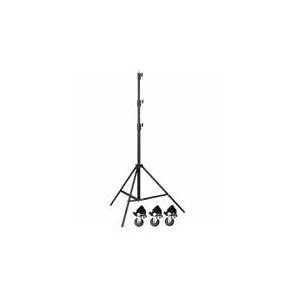 mantona Walimex pro FW-806 AIR + Tripod Wheels Pro - Aufstellung - max. Last: 6 kg (13399)