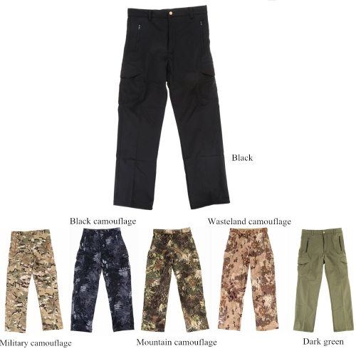 Outdoor Pants Men Hiking & Camping Pants Water-resistant Windproof Thermal Combat Outdoor Trousers