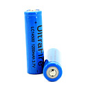 2pcs UltraFire 1200mAh 3.7V 14500 Rechargeable Batteries - White EBTGP-289867