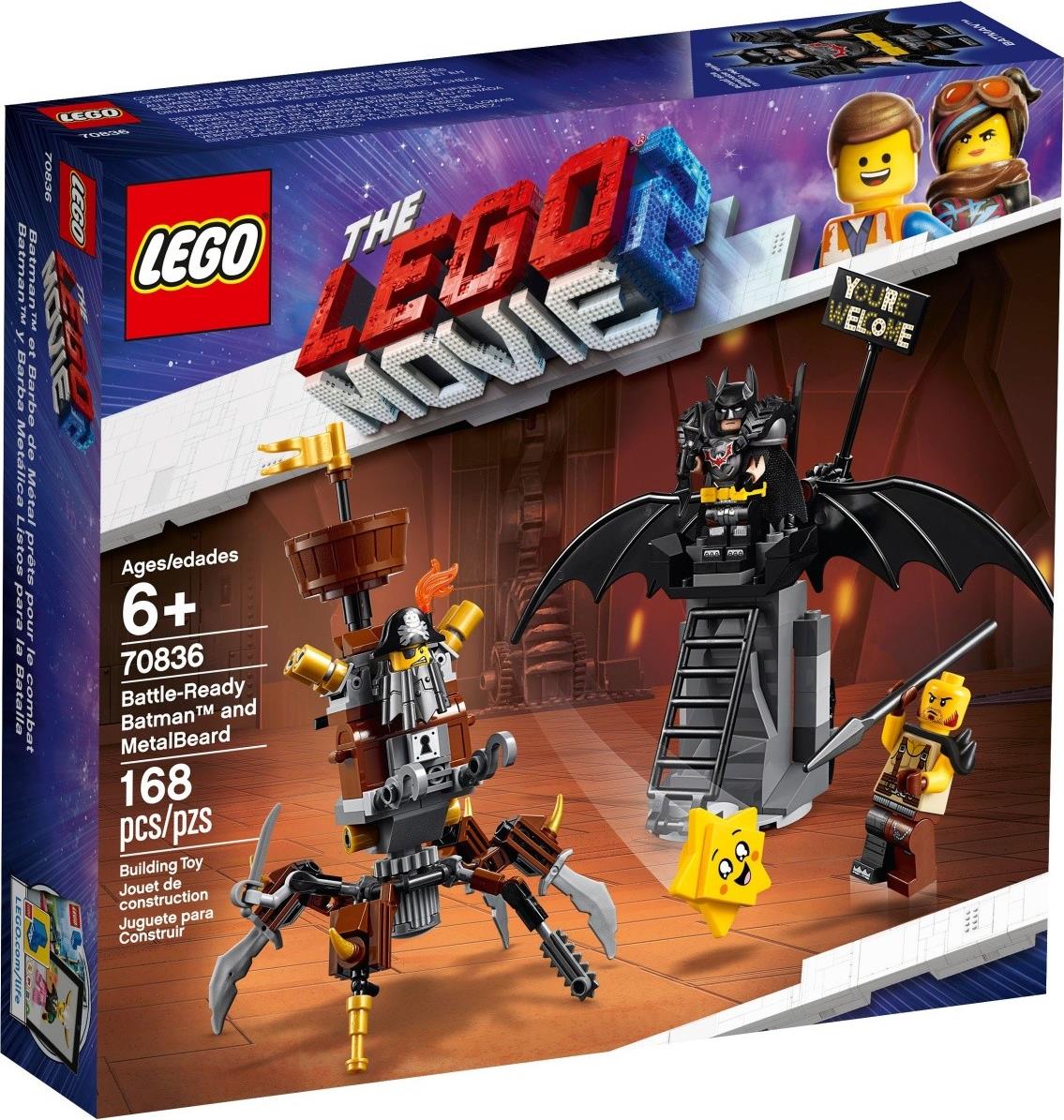 Lego Movie 2 70836 Einsatz bereiter Batman u. EisenBart (70836)