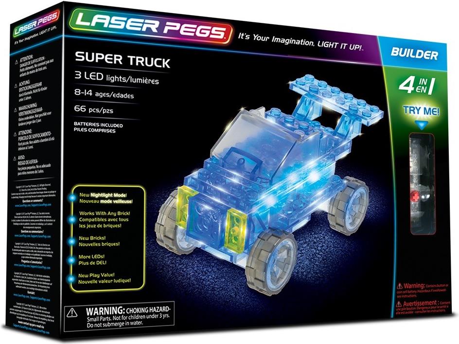 Laser-Stifte 10,20cm (4) 1 Super Truck (41013)
