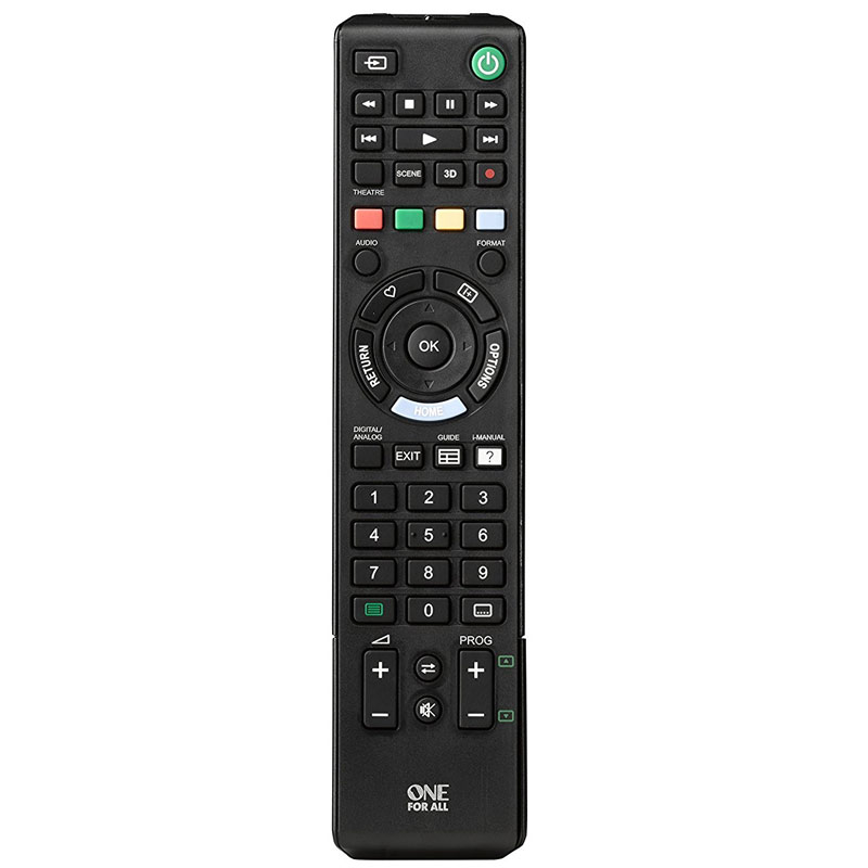 One For All Sony TV Replacement Remote - Black
