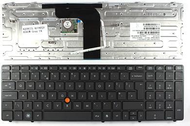HP - Tastatur und Nummernfeld - hinterleuchtet - für EliteBook 8560w