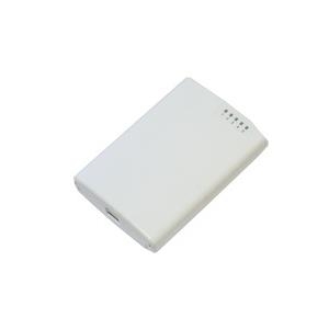 MikroTik RouterBOARD PowerBox - Router - 4-Port-Switch - an DIN-Schiene montierbar, Stangenmontage (RB750P-PBr2)