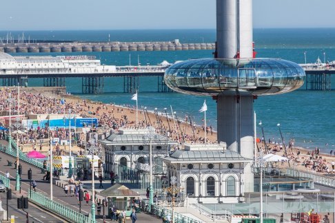 British Airways i360 + Afternoon tea