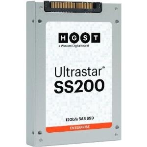 Hitachi HGST Ultrastar SS200 - SSD - 3,84TB - intern - 6,4 cm SFF (2.5 SFF) - SAS 12Gb/s (0TS1404)