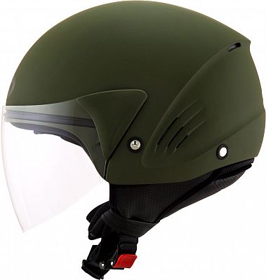 KYT Cougar Plain Army, jet helmet