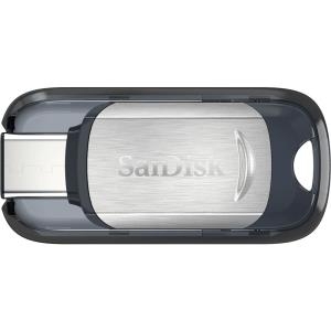 SanDisk Ultra - USB-Flash-Laufwerk - 128GB - USB 3,1 / USB Type-C (SDCZ450-128G-G46)