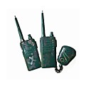 Pair of Camouflage Interphone Intercom Walkie Talkie Device Toy Paything with Compass  Batteries