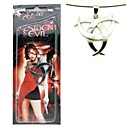 resident evil argent collier en alliage de cosplay