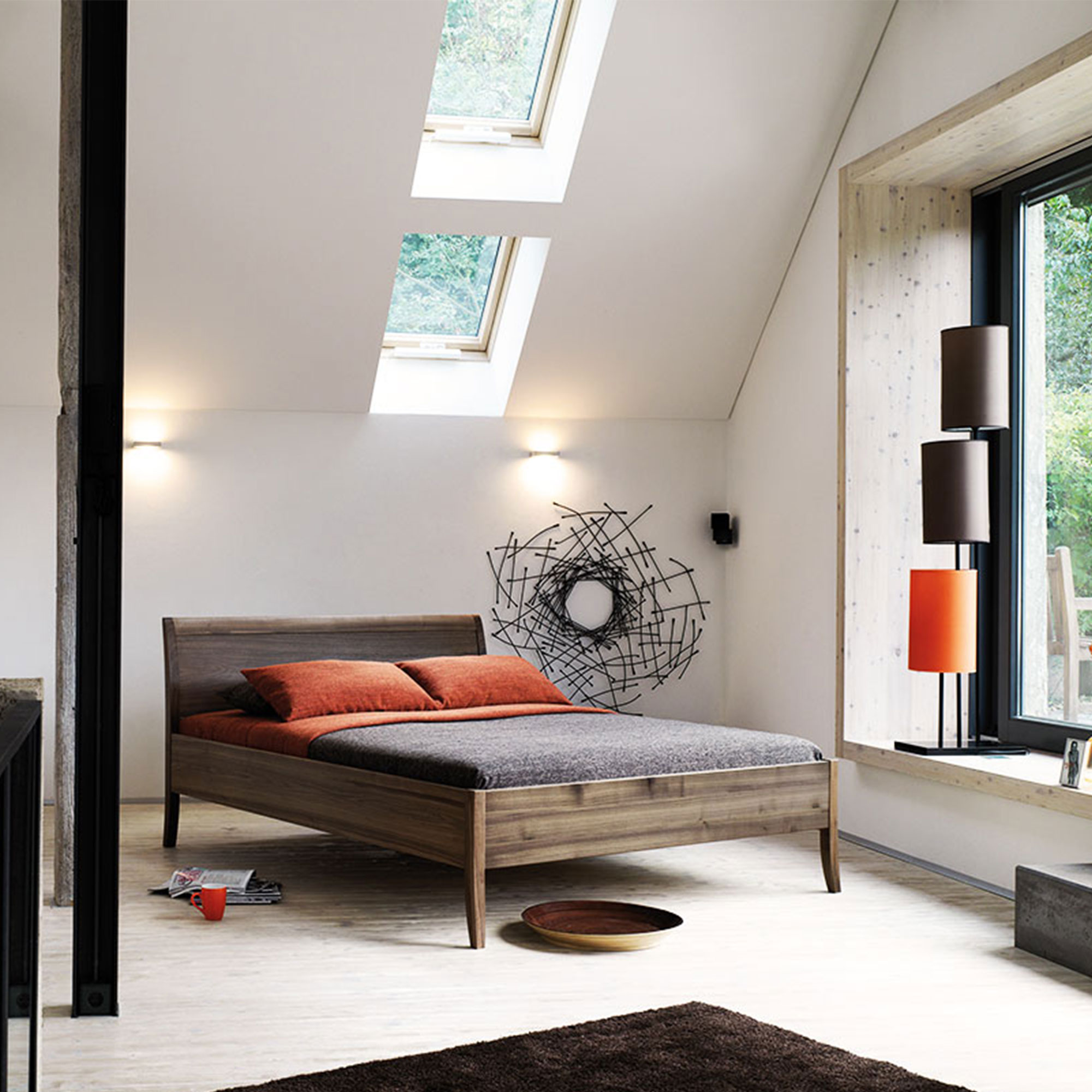 dormiente Massivholzbett Eto Pure