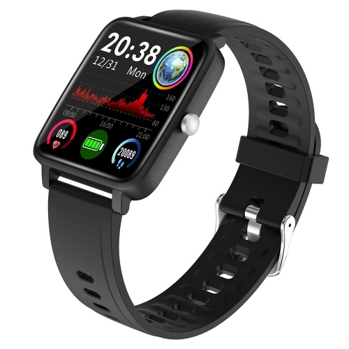Cadeaux de montre intelligente V10 1,4 pouces pour hommes et femmes compatibles avec Android / iOS