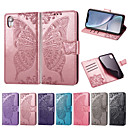 Case For Apple iPhone XR / iPhone XS Max Wallet / Card Holder / with Stand Full Body Cases Butterfly / Flower Soft PU Leather for iPhone XS / iPhone XR / iPhone XS Max