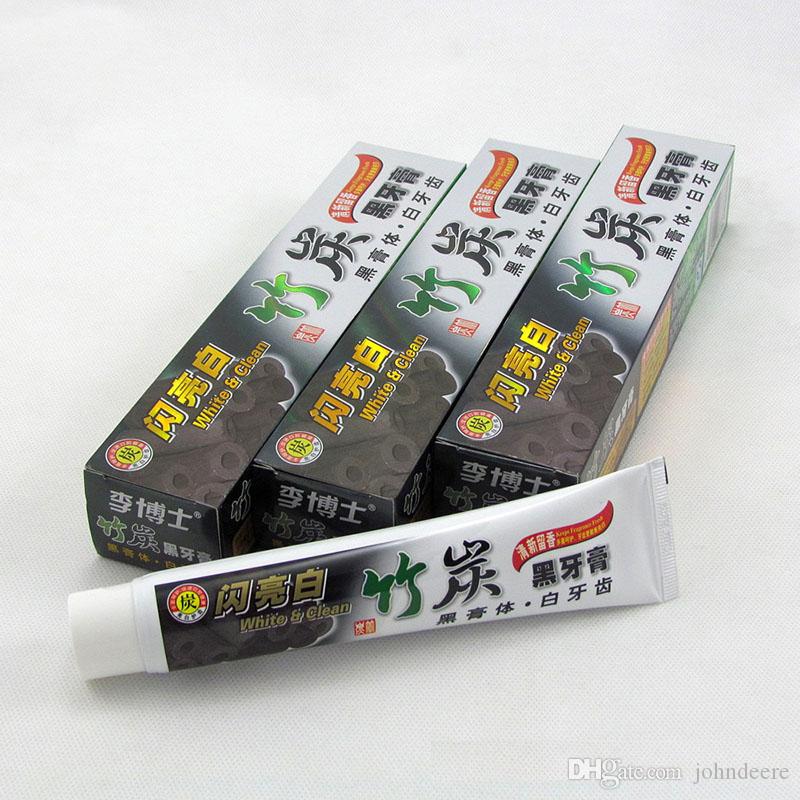 2017 Hot Bamboo Charcoal Toothpaste Whitening Black Oral Hygiene high quality tooth paste DHL free shipping