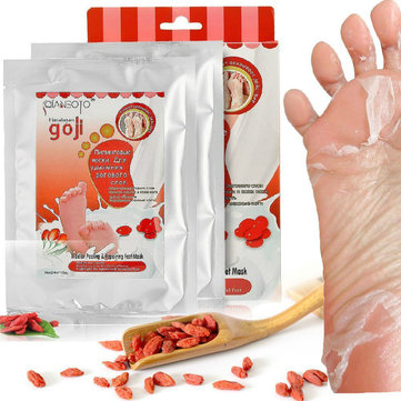2 Pairs Medlar Peeling Extract Foot Mask Natural Exfoliating
